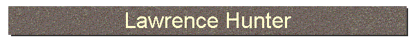 Lawrence Hunter